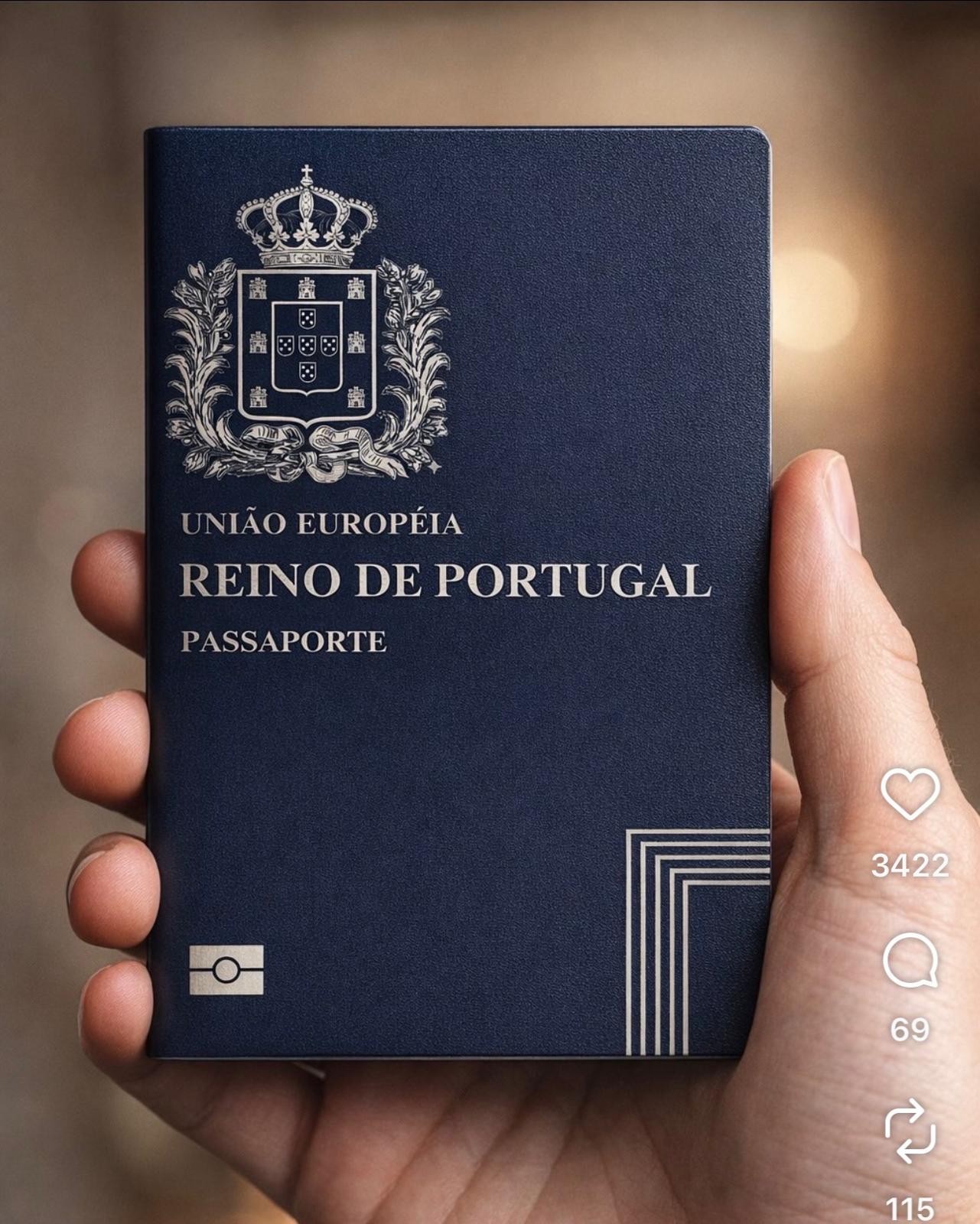 passaporte de Portugal
